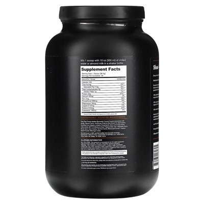 Błogosławione, białko roślinne, Mylk Chocolate, 2,52 funta (1,1 kg) Błogosławione, białko roślinne, Mylk Chocolate, 2,52 funta (1,1 kg)