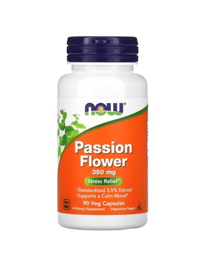 NOW Foods, Passionsblume, 350 mg, 90 vegetarische Kapseln NOW Foods, Passionsblume, 350 mg, 90 vegetarische Kapseln