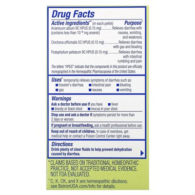 Boiron, Diaralia On The Go, 2 Portable Tubes, Approx. 80 Pellets Each Boiron, Diaralia On The Go, 2 Portable Tubes, Approx. 80 Pellets Each
