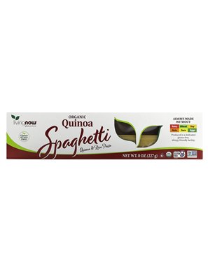 NOW Foods, Living NOW, Organic Quinoa Spaghetti, 8 oz (227 g) NOW Foods, Living NOW, Organic Quinoa Spaghetti, 8 oz (227 g)