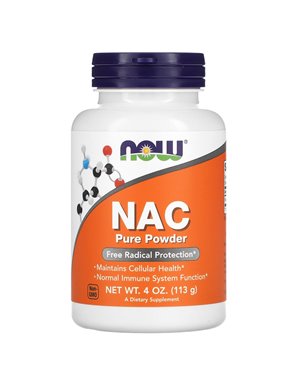 NOW Foods, Pure NAC w proszku, 4 uncji (113 g) NOW Foods, Pure NAC w proszku, 4 uncji (113 g)