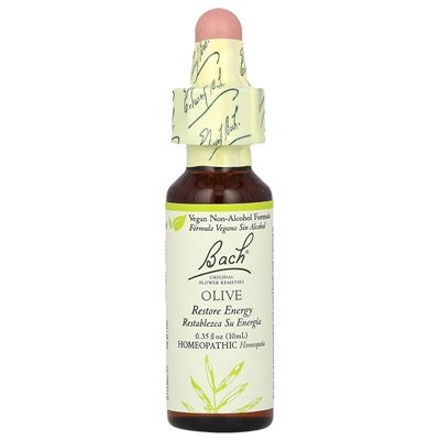 Bach, oryginalne środki zaradcze, oliwka, 0,35 fl oz (10 ml)
