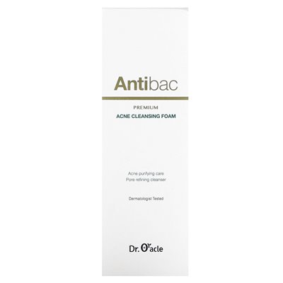 Dr. Oracle, Antibac, Premium Cleaning Premium Acne Cleansing Foam, 6.08 Fl Oz (180 ml)