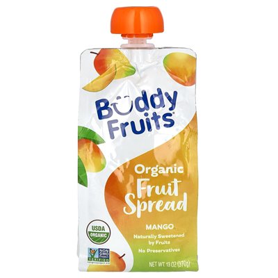Fruits Buddy, Bio-Fruchtkreation, Mango, 13 oz (370 g)