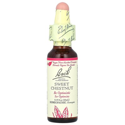 Bach, oryginalne środki na kwiaty, słodki kasztan, 0,35 fl oz (10 ml)