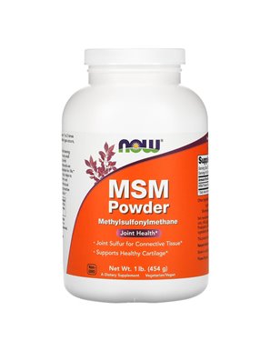 NOW Foods, MSM w Proszku, 1 funt (454 g) NOW Foods, MSM w Proszku, 1 funt (454 g)