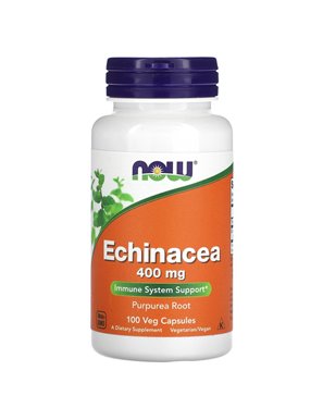 NOW Foods, Echinacea, 400 mg, 100 vegetarische Kapseln