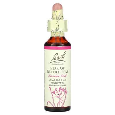Bach, oryginalne środki zaradcze, gwiazda Betlejem, 0,7 fl oz (20 ml) Bach, oryginalne środki zaradcze, gwiazda Betlejem, 0,7 fl oz (20 ml)