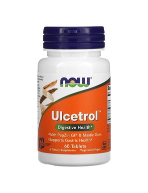 NOW Foods, Ulcetrol, 60 Tabletek NOW Foods, Ulcetrol, 60 Tabletek