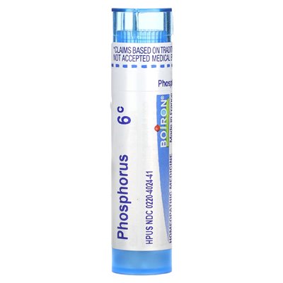 Boiron, Phosphorus, 6C, Approx 80 Pellets Boiron, Phosphorus, 6C, Approx 80 Pellets