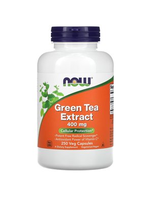 NOW Foods, Grüntee-Extrakt, 400 mg, 250 vegetarische Kapseln NOW Foods, Grüntee-Extrakt, 400 mg, 250 vegetarische Kapseln