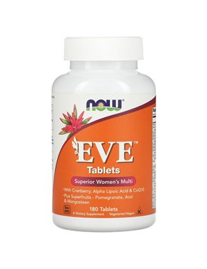 NOW Foods, EVE, Superior Women‘s Multi, 180 Tabletten NOW Foods, EVE, Superior Women‘s Multi, 180 Tabletten