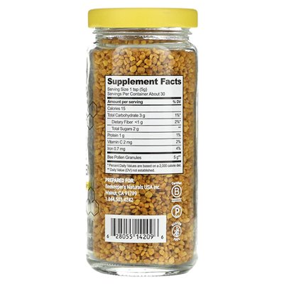 Naturals, pyłek pszczoły, 5,2 uncji (150 g)
