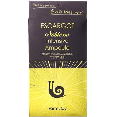 Farmstay, Escargot Noblesse Intensivampulle, 250 ml