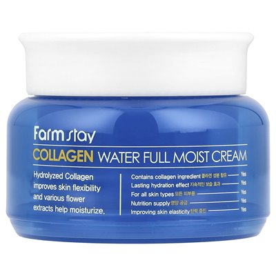 Farmstay, Kollagenwasser-Feuchtigkeitscreme, 3,52 oz (100 g)