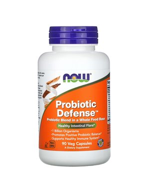 NOW Foods, Probiotic Defense, 90 vegetarische Kapseln