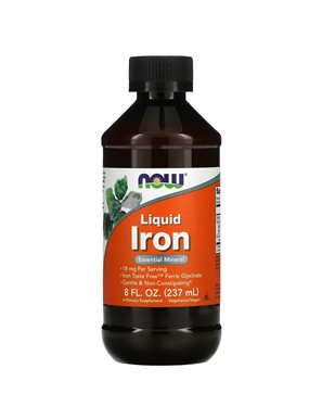 NOW Foods, Liquid Iron, 8 oz (237 ml) NOW Foods, Liquid Iron, 8 oz (237 ml)