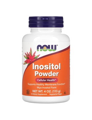 NOW Foods, Puder Inozytolu, 113 g NOW Foods, Puder Inozytolu, 113 g