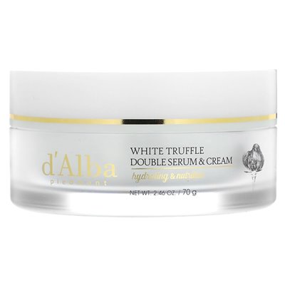 D'Aba, biała trufla podwójna serum i krem, 2,46 uncji (70 g) D'Aba, biała trufla podwójna serum i krem, 2,46 uncji (70 g)