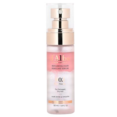 D'Aba, profesjonalny, naprawa serum z perfumami włosów, R02 Rose Freesia, 1,69 fl oz (50 ml)