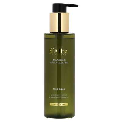 D'Aba, Balancing Vegan Cleanser, Mild Clean, 6,76 Fl Oz (200 ml)