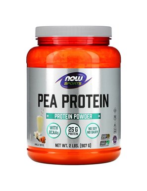 2 NOW Foods, Sporty, Białko z Grochu, Waniliowa Toffi, 2 lbs (907 g)