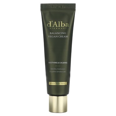 D'Aba, ausgleichende vegane Creme, 1,85 Fl Oz (55 ml)