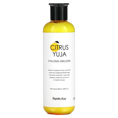Farmstay, Citrus Yuja, Vitalisierende Emulsion, 9,46 Fl Oz (280 ml)