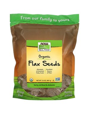 NOW Foods, Real Food, Organic Flaxseed, 32 oz (907 g) NOW Foods, Real Food, Organic Flaxseed, 32 oz (907 g)
