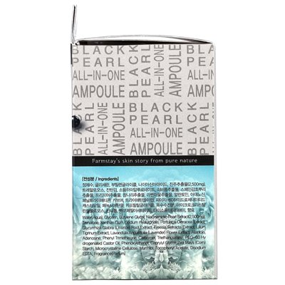 Farmstay, all-in-One Ampoule, Black Pearl, 8.45 Fl Oz (250 ml) Farmstay, all-in-One Ampoule, Black Pearl, 8.45 Fl Oz (250 ml)