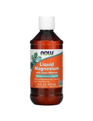 NOW Foods, flüssiges Magnesium mit Spurenelementen, 8 oz (237 ml) NOW Foods, flüssiges Magnesium mit Spurenelementen, 8 oz (237 ml)