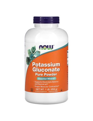 NOW Foods, Potassium Glucosonate, Pure Powder, 1 lb (454 g) NOW Foods, Potassium Glucosonate, Pure Powder, 1 lb (454 g)