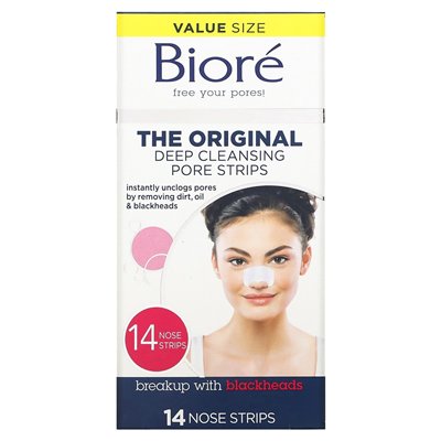 Biore Deep Pore Cleansing Strips Original 14 Nasenstreifen