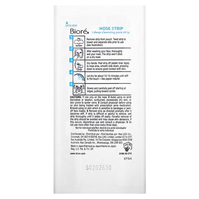 Biore Deep Pore Cleansing Strips Original 14 Nasenstreifen