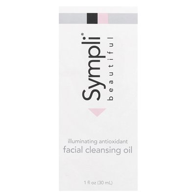Sympli piękne, oświetlające przeciwutleniające olej oczyszczający twarz z Arganem, Marulą, Rosehip & Orange Oil, 1 Fl Oz (30 Sympli piękne, oświetlające przeciwutleniające olej oczyszczający twarz z Arganem, Marulą, Rosehip & Orange Oil, 1 Fl Oz (30