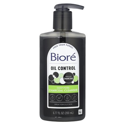 Biore, Ölkontrolle, Tiefenporen-Kohle, 6,77 Fl Oz (200 ml)