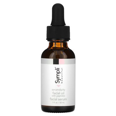 Sympli Beautiful, Serum Dipity, Refining Facial Oil with Peptides, 1 fl oz (30 ml)