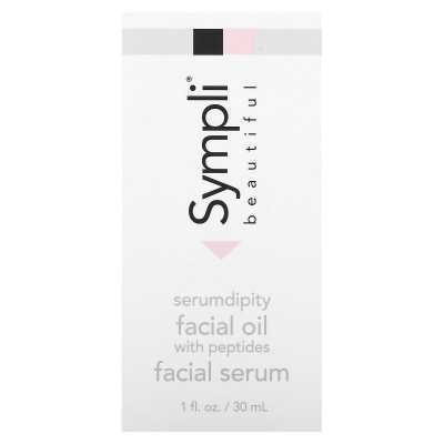 Sympli Beautiful, Serum Dipity, Refining Facial Oil with Peptides, 1 fl oz (30 ml)