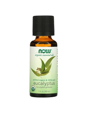 NOW Foods, Organic Essential Oils, Eucalyptus, 1 fl oz (30 ml)