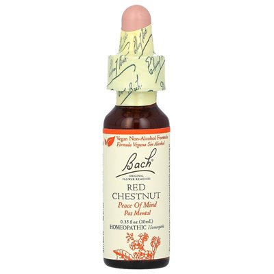 Bach, oryginalne środki zaradcze, czerwony kasztan, 0,35 fl oz (10 ml)