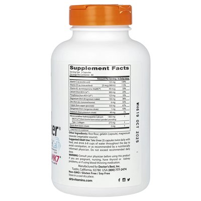 Najlepszy, kompleks producenta kości wapniowych z Mchcal, 180 kapsułek Najlepszy, kompleks producenta kości wapniowych z Mchcal, 180 kapsułek