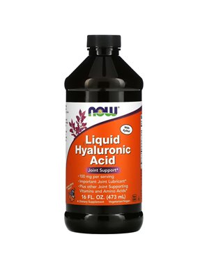 NOW Foods, flüssige Hyaluronsäure, Beere, 100 mg, 16 fl oz (473 ml) NOW Foods, flüssige Hyaluronsäure, Beere, 100 mg, 16 fl oz (473 ml)
