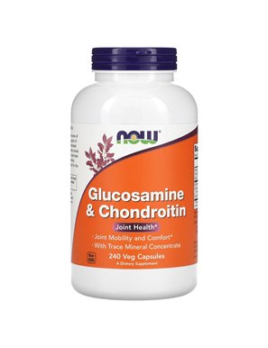 NOW Foods, Glucosamine & Chondroitin, 240 Vegan Capsules