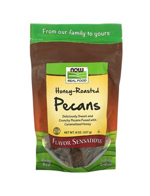 NOW Foods, Prawdziwe Jedzenie, Pekany Pieczone na Miodzie, 8 uncji (227 g) NOW Foods, Prawdziwe Jedzenie, Pekany Pieczone na Miodzie, 8 uncji (227 g)
