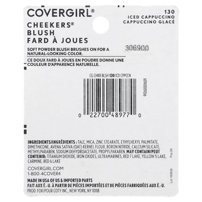 Covergirl, Blush Caw, 130 Iced Cappuccino, 0.12 oz (3 g)