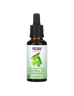 NOW Foods, Solutions, Certified Organic & 100% Pure, Tamanu Oil, 1 fl oz (30 ml) NOW Foods, Solutions, Certified Organic & 100% Pure, Tamanu Oil, 1 fl oz (30 ml)