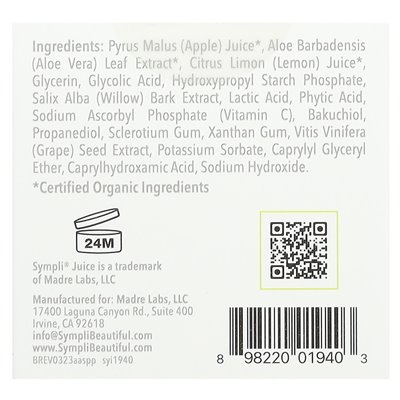 Sympli Beautiful, Saft, Apfelschäler, 2 Unzen (56 g)