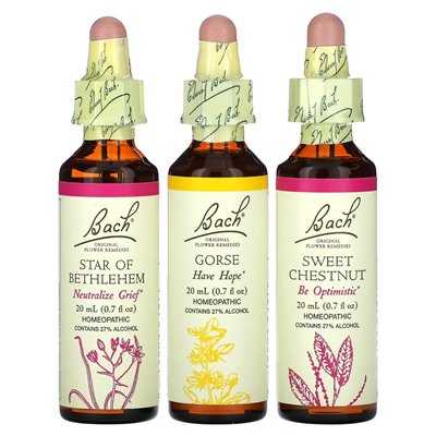 Bach, Hope & Joy Comfort Kit, 3 Droppers, 0.7 fl oz (20 ml) Each Bach, Hope & Joy Comfort Kit, 3 Droppers, 0.7 fl oz (20 ml) Each