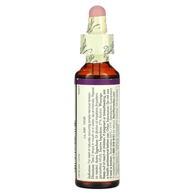 Bach, Original Flower Remedies, Impatiens, 0.7 fl oz (20 ml) Bach, Original Flower Remedies, Impatiens, 0.7 fl oz (20 ml)