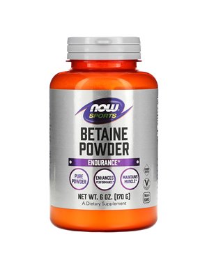 NOW Foods, Sport, Betainpulver, 6 oz (170 g) NOW Foods, Sport, Betainpulver, 6 oz (170 g)